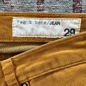Rag and Bone corduroy pants